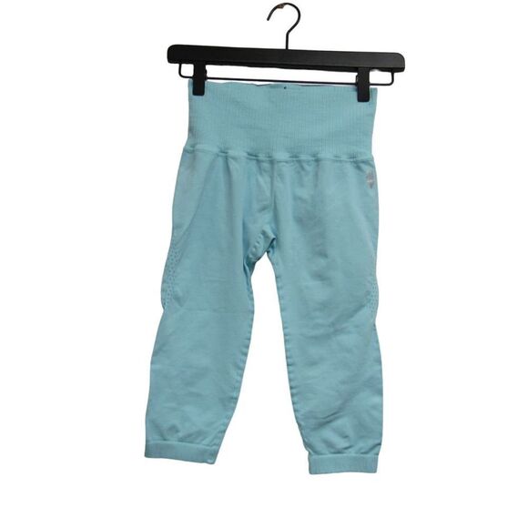 Intimate Free People Movement Good Karma Cropped Leggings Blue SZ M/L - Picture 2 of 5